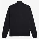 Fred Perry Classic Half Zip Merino Blend Jumper B