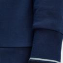 Fred Perry Retro 80s Half Zip Tipped Sweatshirt TB