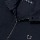 Fred Perry Retro Button Neck Pique Track Jacket N