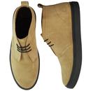 Hawley FRED PERRY Retro Mod Desert Boots - Almond
