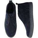 Hawley FRED PERRY Retro Mod Desert Boots - Navy