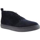 Hawley FRED PERRY Retro Mod Desert Boots - Navy