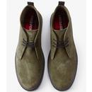 Hawley FRED PERRY Mod Suede Desert Boots - Wren
