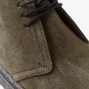 Hawley FRED PERRY Mod Suede Desert Boots - Wren
