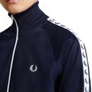 FRED PERRY Mens Laurel Wreath Tape Track Jacket CB