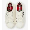 Hughes Low FRED PERRY Men's Retro Canvas Trainers