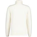 Fred Perry Pure Wool Knitted Roll Neck Jumper Ecru