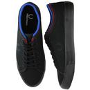 Kendrick FRED PERRY Retro Tipped Canvas Trainers B