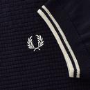 FRED PERRY Men's Retro Mod Knitted Polo Shirt