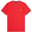 FRED PERRY M1588 Mod Twin Tipped Crew Neck Tee JR