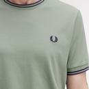 FRED PERRY M1588 Mod Twin Tipped T-Shirt (BL/DA)