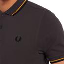FRED PERRY M3600 Twin Tipped Mod Polo Shirt G/G/B