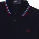FRED PERRY M3600 Mod Twin Tipped Pique Polo Top N
