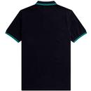 FRED PERRY M3600 Mod Twin Tipped Pique Polo N/DM