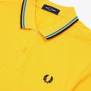 FRED PERRY M3600 Men's Retro Twin Tipped Polo MY