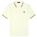 FRED PERRY M3600 Mod Twin Tipped Polo Shirt S/G/B