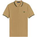FRED PERRY M3600 Mens Twin Tipped Pique Polo WS