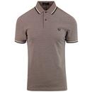 FRED PERRY M3600 Mod Twin Tipped Polo Shirt (SRO)