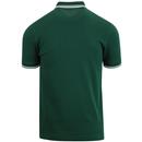 FRED PERRY M3600 Mod Twin Tipped Polo Shirt (Ivy)