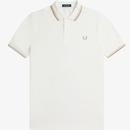 Fred Perry M3600 U83 Twin Tipped Polo Shirt in Snow White