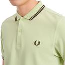 FRED PERRY M3600 Twin Tipped Mod Polo Shirt WILLOW