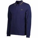 FRED PERRY M3636 Long Sleeve Twin Tipped Polo (FN)