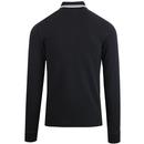 FRED PERRY Mod Twin Tipped Long Sleeve Polo (BP)