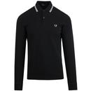 FRED PERRY Mod Twin Tipped Long Sleeve Polo (BP)