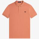 Fred Perry M6000 Polo Shirt in Light Rust M6000 M38