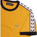 FRED PERRY Men's Retro Taped Sleeve Ringer Tee G