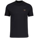 Fred Perry Retro Chequerboard Trim Tape T-shirt  B