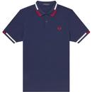 FRED PERRY M8551 Abstract Tipped Polo Shirt (CB)
