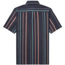 FRED PERRY M8563 Mod SS Stripe Button Down Shirt