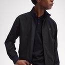 Fred Perry Classic 60s Mod Harrington Jacket Black