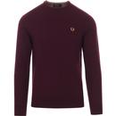 FRED PERRY Men's Mod Knitted Merino Wool Jumper M