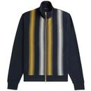 Fred Perry Ombre Stripe Funnel Neck Track Jacket N