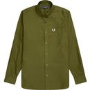 FRED PERRY Retro Mod Button Down Oxford Shirt DT