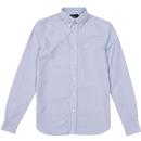 FRED PERRY Classic Retro Button Down Oxford Shirt