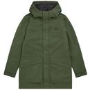 FRED PERRY Men's Retro Padded Parka Jacket HG