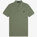 Fred Perry M6000 Pique Tennis Shirt in Wreath Green M6000 Z50 Main Photo