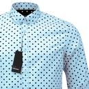 FRED PERRY Retro Mod Polka Dot Oxford Shirt LS