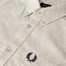 Fred Perry Mod Button Down S/S Oxford Shirt (PM)