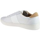 Spencer FRED PERRY Retro Mesh Leather Trainers W