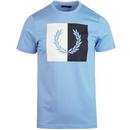 FRED PERRY Men's Split Laurel Wreath Logo T-Shirt