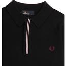 FRED PERRY Men's Contrast Tipped Knitted Polo Top