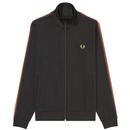FRED PERRY Men's Contrast Sleeve Tape Track Jacket