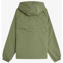 Fred Perry Taslan Hooded Retro 90s Shell Jacket O