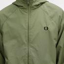 Fred Perry Taslan Hooded Retro 90s Shell Jacket O