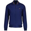 Fred Perry Tennis Bomber Jacket in French Navy J3554 143