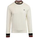 FRED PERRY Retro Mod Bold Tipped Crew Sweater SW